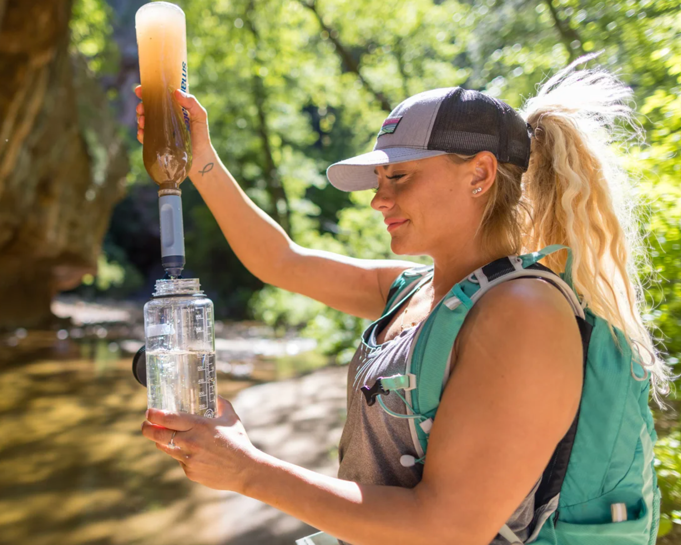Lifestraw water bottle