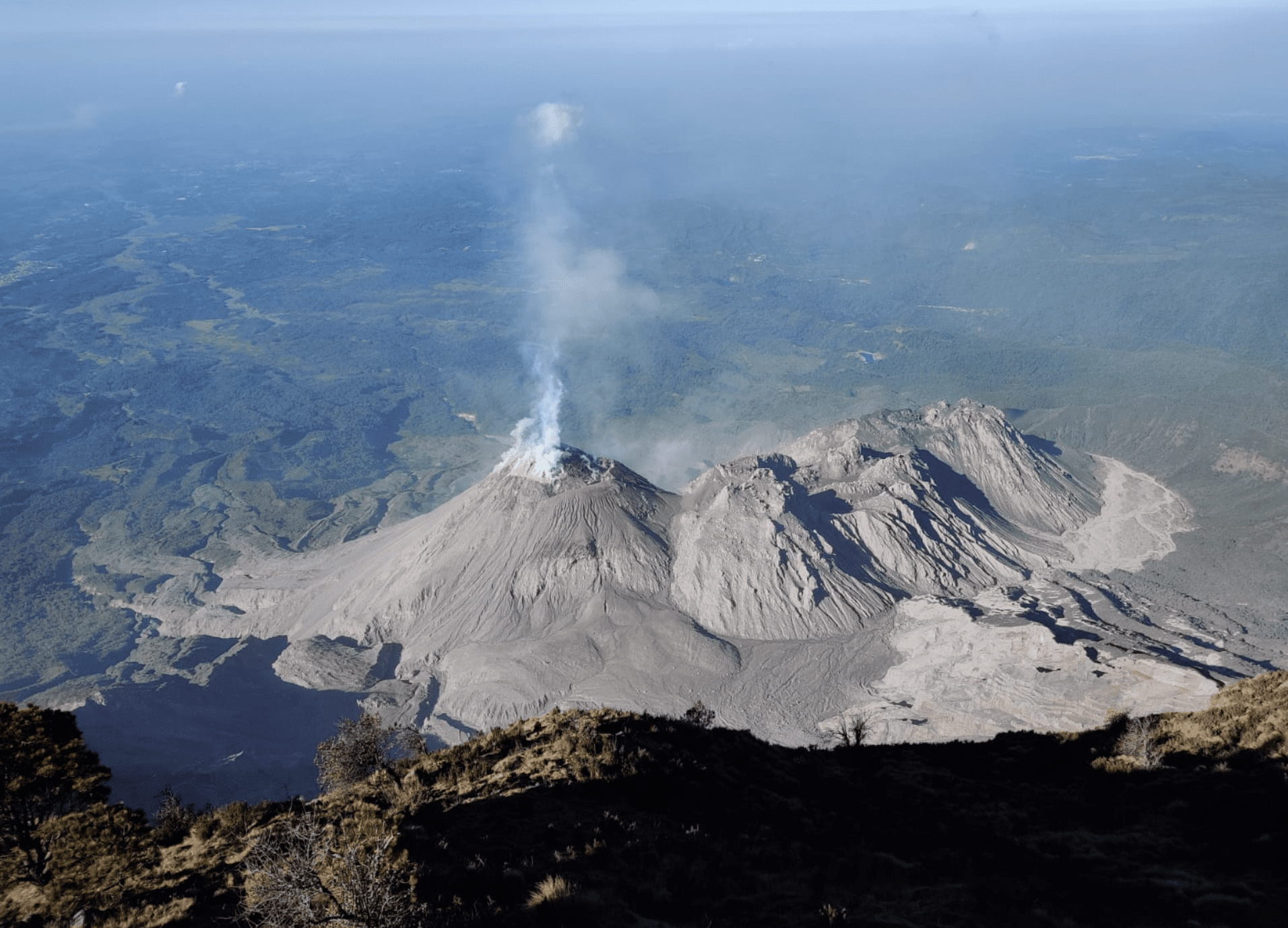 Santa Maria and Santiaguito volcanoes